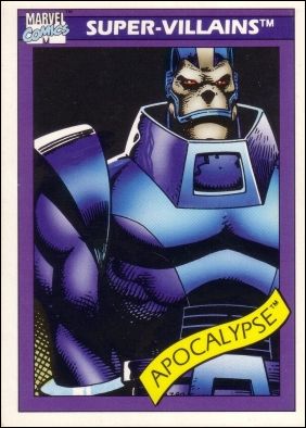 Marvel Universe: Series 1 (Base Set) card 80 Apocalypse