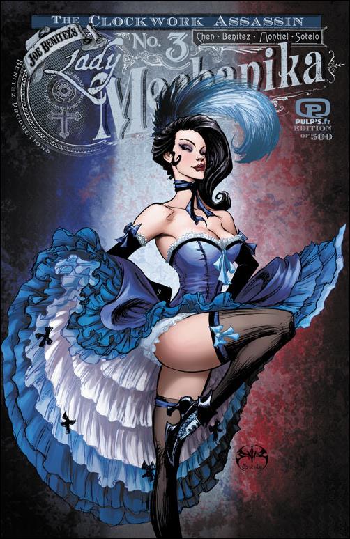 Lady Mechanika: The Clockwork Assassin issue 3-E Pulp's Comics Cover 1/500