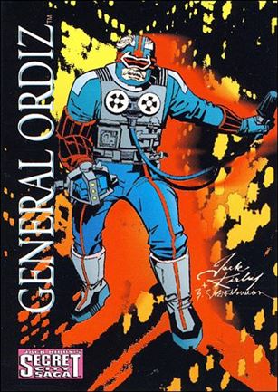 Jack Kirby's Secret City Saga (Base Set) card 5 General Ordiz