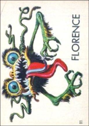 Ugly Stickers (1965) (Base Set) card 11-C Florence