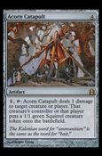 Magic the Gathering: Commander (Base Set) card 241 Acorn Catapult