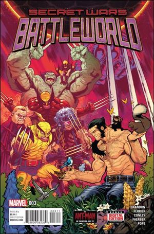 Secret Wars: Battleworld issue 3 Scott Hepburn Cover