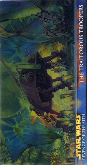 Star Wars: Revenge of the Sith Widevision (Chrome Art Hobby Subset) card H6 The Traitorous Troopers
