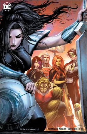 Titans (2016) issue 33-B Tyler Kirkham Cover