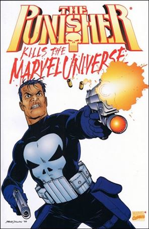 Punisher Kills the Marvel Universe issue 1-B 2000 Edition - Steve Dillon White Cover