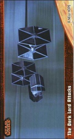 Star Wars Trilogy Widevision (Base Set) card 23 The Dark Lord Attacks