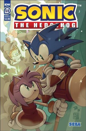 Sonic the Hedgehog (2018) issue 59 Thomas Rothlisberger Cover