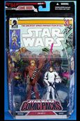 Star Wars: 30th Anniversary Collection Comic Packs (2006) figure 4-B Chewbacca & Han Solo (No Highlights)