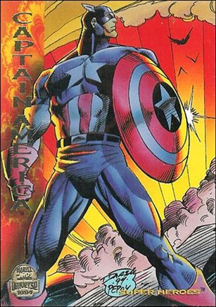 Marvel Universe: Series 5 (Base Set) card 145 Captain America