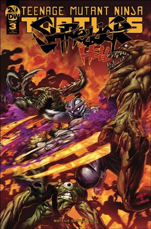 Teenage Mutant Ninja Turtles: Shredder in Hell issue 3-C Juan Gedeon Cover