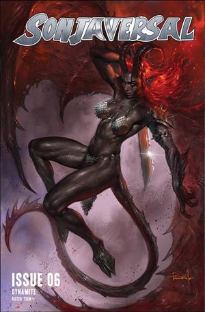 Sonjaversal issue 6 Lucio Parrillo Cover