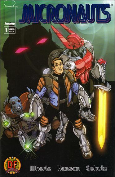 Micronauts (2002) issue 1-D Dynamic Forces Blue Foil Cover 1/1000