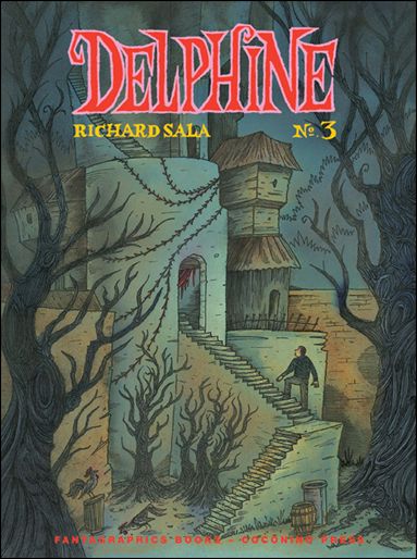 Delphine issue 3 Cardstock Dust Jacket - Oversized Format