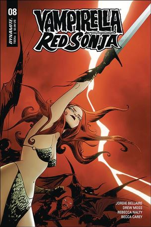 Vampirella / Red Sonja issue 8 Jae Lee Cover