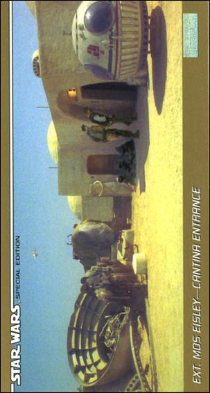 Star Wars Trilogy Special Edition Widevision  (Base Set) card 19 Ext. Mos Eisley - Cantina Entrance