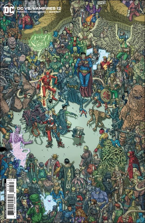 DC vs Vampires issue 12-C Filya Bratukhin 1:25 Cardstock Cover