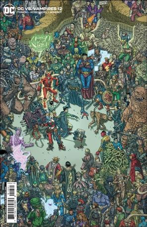 DC vs Vampires issue 12-C Filya Bratukhin 1:25 Cardstock Cover