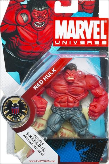 Marvel Universe (Series 1) figure 028 Red Hulk