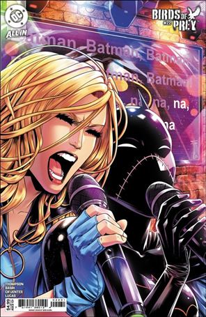 Birds of Prey (2023) issue 22-C Serg Acuña Cardstock Cover