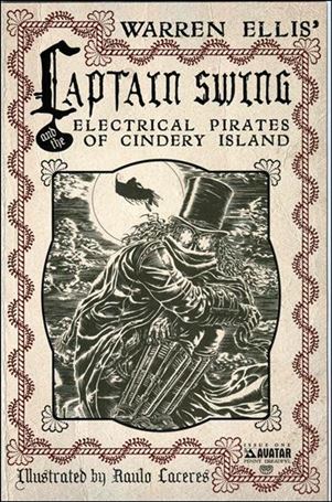 Captain Swing and the Electrical Pirates of Cindery Island issue 1-D Penny Dreadful Cover 1:3