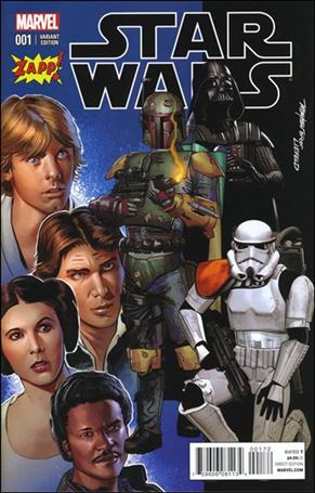Star Wars (2015) issue 1-YV Mike Mayhew Zapp Comics Cover 1/3000