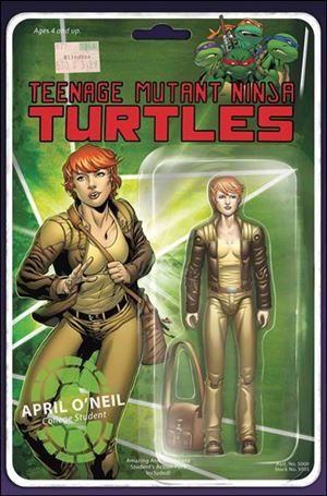 Teenage Mutant Ninja Turtles (2011) issue 52-D Robert Atkins April Blindbox Comics Cover