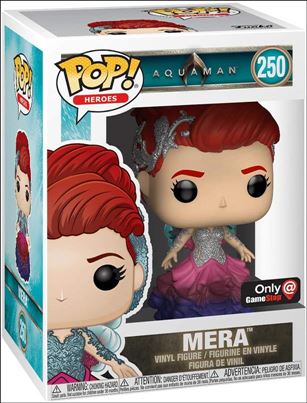 POP! Heroes figure 250 Mera GameStop Exclusive