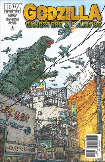 Godzilla: Gangsters and Goliaths issue 5 Geof Darrow Cover