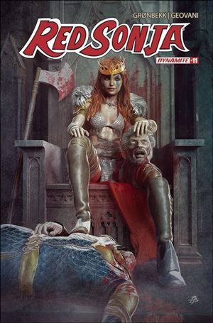 Red Sonja (2023) issue 11-B Björn Barends Cover