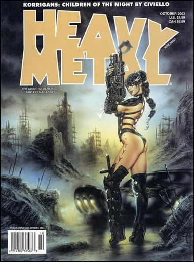 Heavy Metal: Sorcery Issue issue 1 Luis Royo Cover
