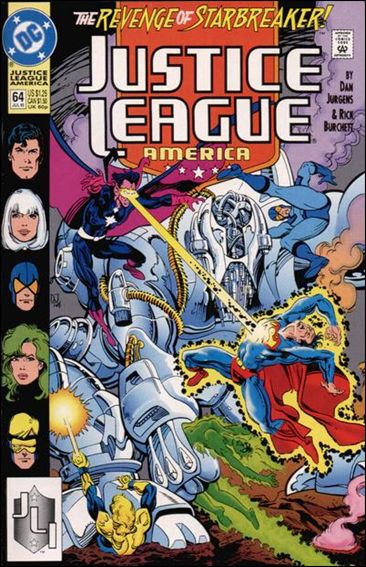 Justice League America 64-A by DC