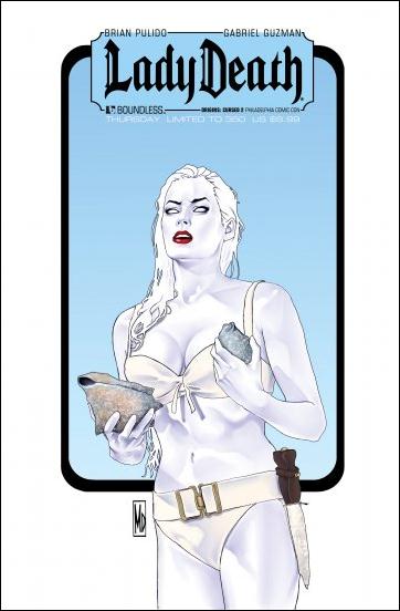 Lady Death Origins: Cursed issue 2-E Wizard World Philadelphia Thursday Cover 1/350