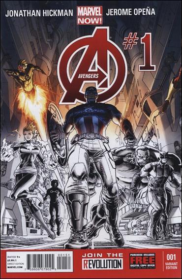 Avengers (2013) issue 1-I Dustin Weaver Party Cover