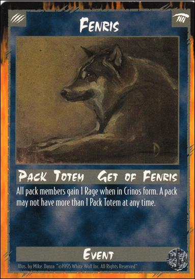 Rage Limited (Base Set) card 85 Fenris