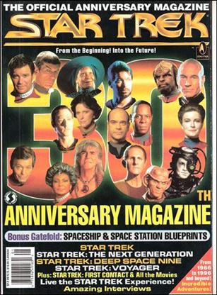 Official Star Trek 30th Anniversary Magazine Cover Image 1