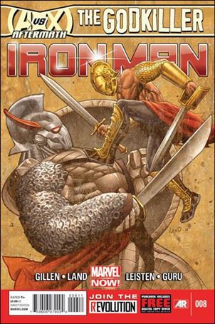 Iron Man (2013) issue 8 Greg Land Cover