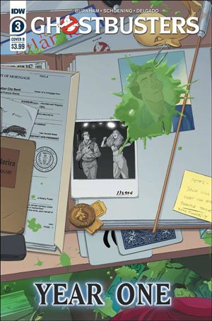 Ghostbusters: Year One issue 3-B Dan Schoening Files Cover