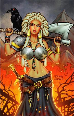 Lady Ragnarok issue 1-J Bill McKay Cover
