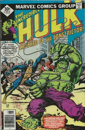 Incredible Hulk (1968) issue 212-C Whitman Cover