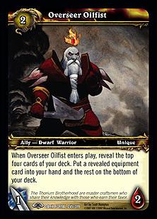 World of Warcraft: Through the Dark Portal (Base Set) card 245 Overseer Oilfist