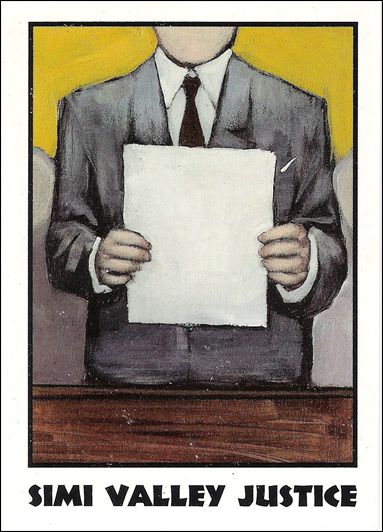 True Crime II (Bonus Subset) card C Simi Valley Justice