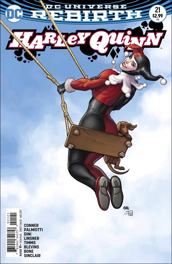 Harley Quinn (2016) issue 21-B Frank Cho Cover