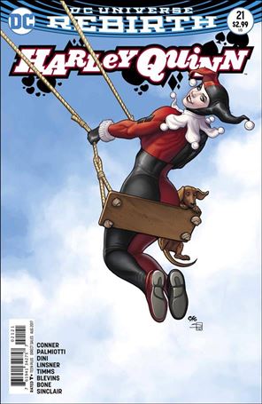 Harley Quinn (2016) issue 21-B Frank Cho Cover