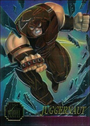 Marvel Annual Flair '95 (Chromium Subset) card 11 Juggernaut