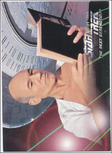 Star Trek: The Next Generation - The Episode Collection Season Three (Base Set) card 210 Mission Chronology - Card F