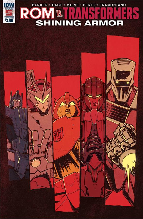 Rom Vs Transformers: Shining Armor issue 5-B Nick Roche Cover