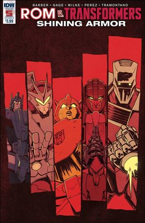 Rom Vs Transformers: Shining Armor issue 5-B Nick Roche Cover