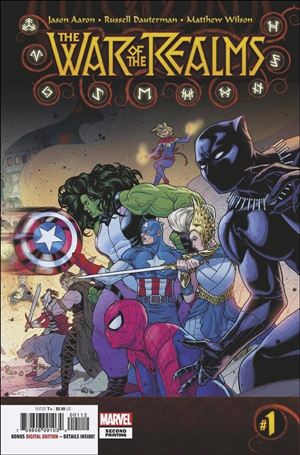 War of the Realms issue 1-T Russell Dauterman Cover (Second Printing)
