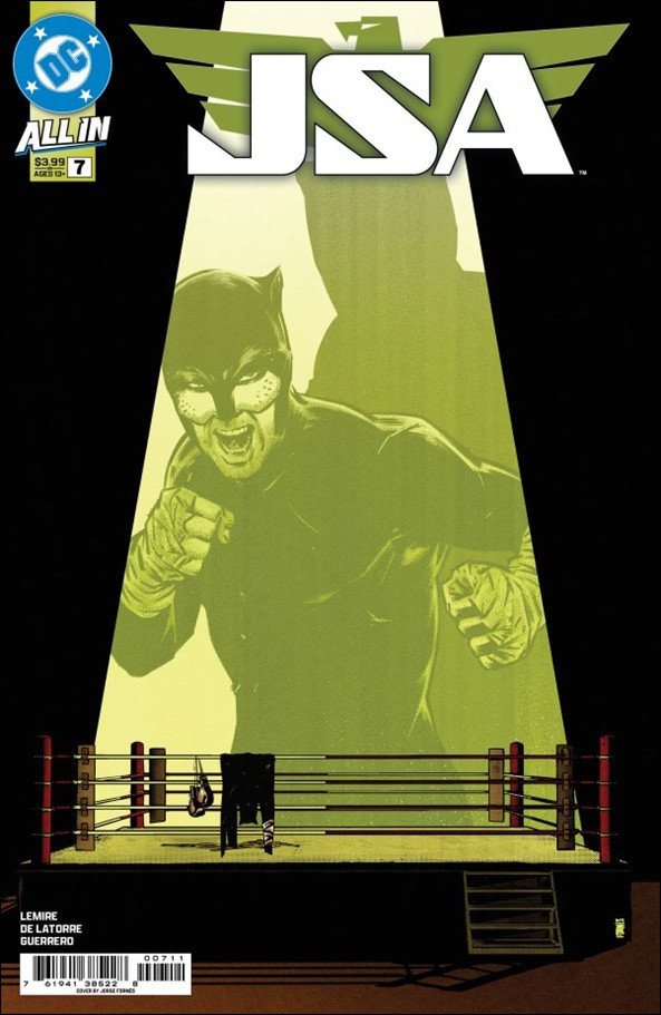 JSA (2024) issue 7 Jorge Fornés Cover