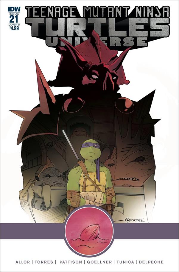 Teenage Mutant Ninja Turtles Universe issue 21-B Mark Torres Cover